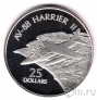 Соломоновы острова 25 долларов 2003 Самолет AV-8B Harrier II
