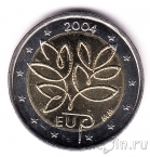 Финляндия 2 евро 2004 Расширение ЕС