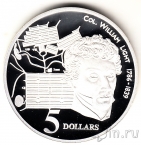 Австралия 5 долларов 1995 Полковник Уильям Лайт