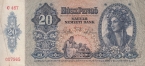 Венгрия 20 пенго 1941