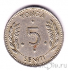 Тонга 5 сенити 1974