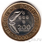 Португалия 200 эскудо 2000 Олимпийские игры в Сиднее