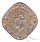 Британская Индия 2 анны 1947