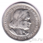 США 1/2 доллара 1893 ЭКСПО в Чикаго