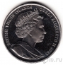 Брит. Виргинские острова 1 доллар 2008 Король Карл II