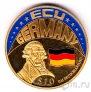 Либерия 10 долларов 2001 Германия