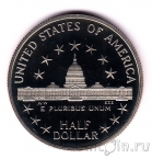 США 1/2 доллара 1989 200 лет конгрессу (Proof)