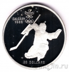Канада 20 долларов 1986 Хоккей