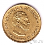 Аргентина 50 сентаво 2000 Генерал Гуемес