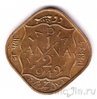 Британская Индия 1/2 анна 1942