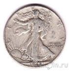 США 1/2 доллара 1942