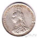 Великобритания 1 шиллинг 1887