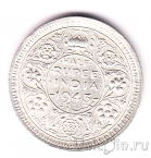 Британская Индия 1/2 рупии 1943
