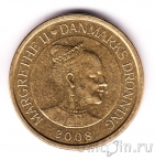 Дания 10 крон 2008 Земной шар