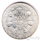 Западноафриканские штаты 500 франков 1972