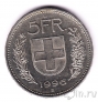Швейцария 5 франков 1996