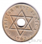 Британская Западная Африка 1 пенни 1942
