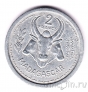 Мадагаскар 2 франка 1948