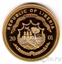 Либерия 10 долларов 2001 Нидерланды