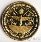 Маршалловы острова 10 долларов 1991 Самолет G4M