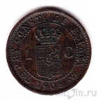 Испания 1 сентимо 1906
