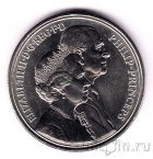 Великобритания 5 фунтов 1997 Золотая свадьба