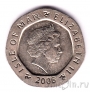 Остров Мэн 20 пенсов 2008
