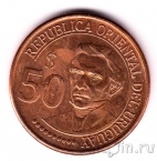 Уругвай 50 песо 2011 200 лет образования республики