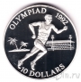 Соломоновы острова 10 долларов 1991 Олимпиада в Барселоне