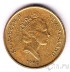 Новая Зеландия 2 доллара 1990
