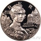 США 1 доллар 1999 Долли Мэдисон (Proof)