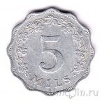 Мальта 5 милс 1972