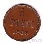 Финляндия 1 пенни 1883