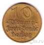 Данциг 10 пфеннигов 1932