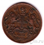 Британская Ост-Индийская компания 1/4 анны 1835