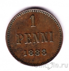 Финляндия 1 пенни 1888