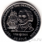 Гибралтар 2,8 экю 1995 Адмирал Нельсон