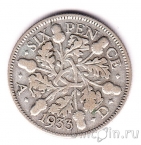 Великобритания 6 пенсов 1933