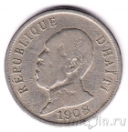 Гаити 50 сантимов 1908