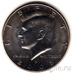 США 1/2 доллара 2005 (D)