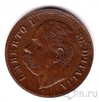 Италия 1 чентезимо 1900