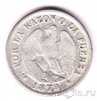 Чили 20 сентаво 1879