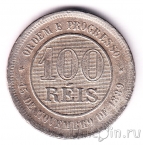 Бразилия 100 реалов 1889