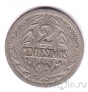Уругвай 2 сентесимо 1909