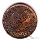 США 1 цент 1908