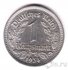 Германия 1 марка 1934 (E)