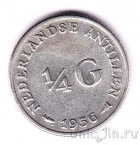 Нидерландские Антиллы 1/4 гульдена 1956