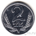 Польша 2 злотых 1990