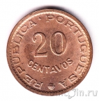 Восточный Тимор 20 сентаво 1970