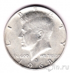 США 1/2 доллара 1968 (D)